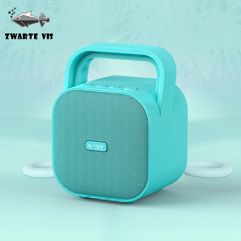 

Portable Small Speaker Wireless Bluetooth Speaker High Power Square Dance Outdoor Stereo Voice Prompt Call Function Subwoofer