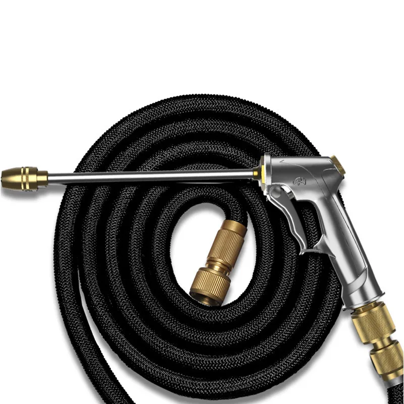 

Household Water Torch Useful Product Telescopic Pipe Strong Pressure Nozzle Car Washing Water Gun Car Wash Tool Kit