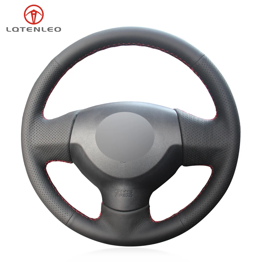 Чехол на руль LQTENLEO из искусственной кожи для Mitsubishi Lancer X 10 2007 2015 Outlander 2006 2013 ASX 2010