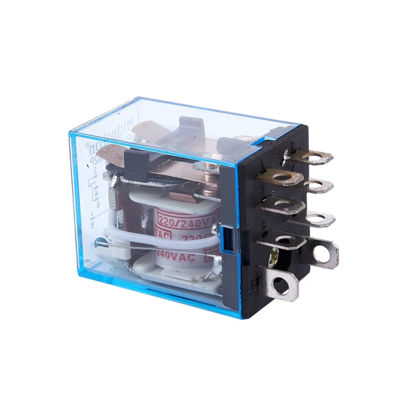 LY2NJ HH62P-L JQX-13F 220V AC катушка DPDT Мощность РЕЛЕ 8 Pin w PTF08A разъем