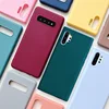 candy color silicone phone case for samsung galaxy note 10 9 8 s10 s10e s9 s8 s20 plus e galaxi matte soft tpu back cover cases ► Photo 2/6