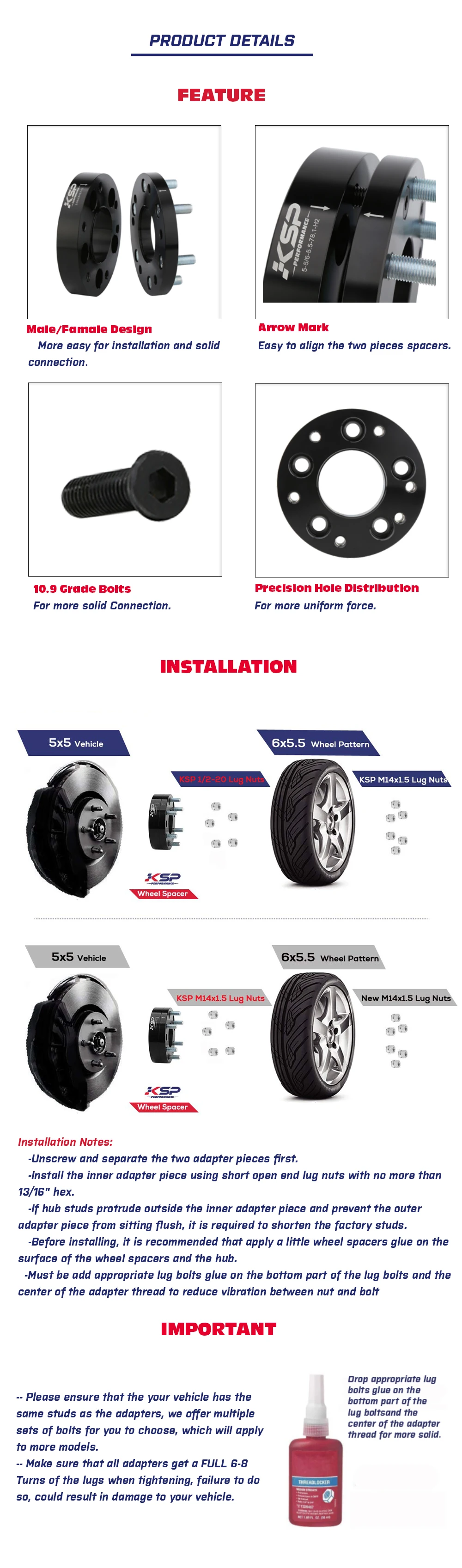 8 lug chevy pattern on Ksp 5x5 To 6x5 5 Dually Wheel Adapter Spacer For Toyota Chevy Gmc 6 Lug Wheels On 5 Lugs Truck Jeeps Tire Accessories Aliexpress
