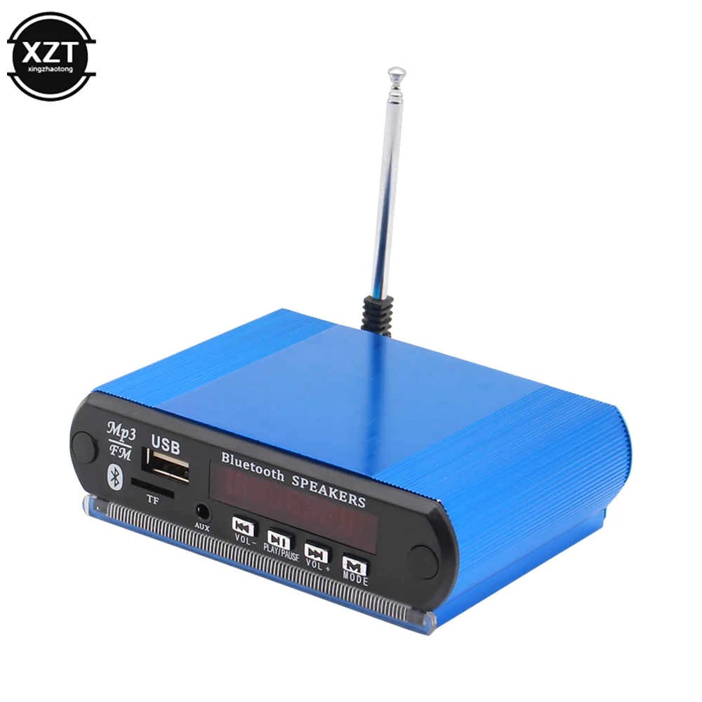 2*15W Amplifier Recording Bluetooth5.0 Receiver Car Kit MP3 Player Decoder Board Color Screen FM Radio TF USB 3.5 Mm AUX Audio