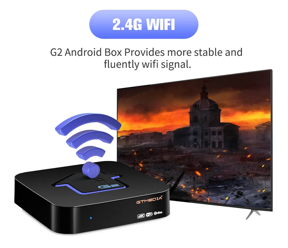 tv 4k hdcp1.4 2.2 2g 16g wifi