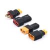 1PCS XT30 Male / Female to XT60 / T Plug Female/Male Power Adapter Converter RC Drone Connector Adapter Battery Converter Plug 1