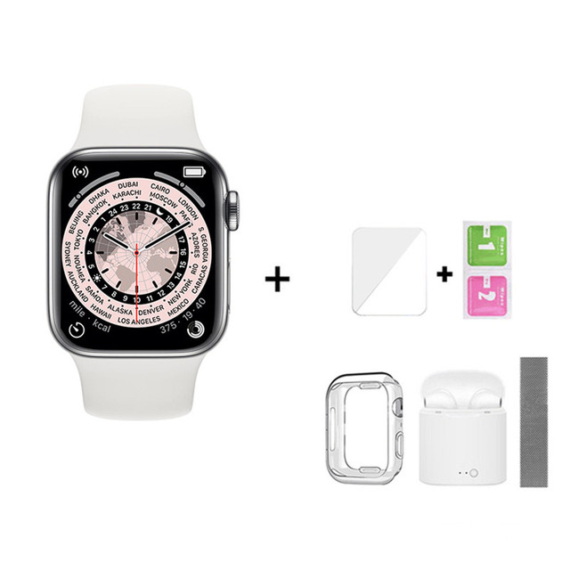 7 Watch i7 Pro Max Smart Watch 2021 Bluetooth Call IP67 Waterproof Heart Rate Sleep Fitness Tracker 1.75 inch SmartWatch