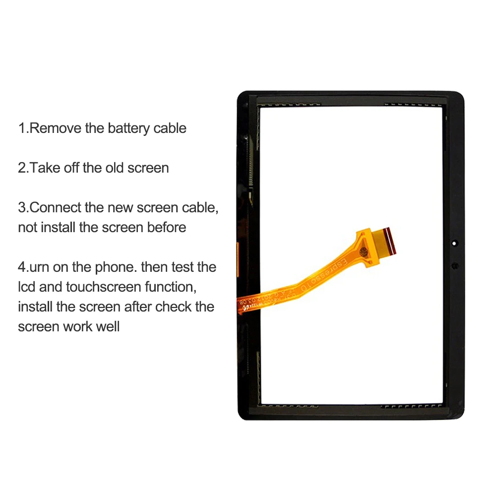 10 1 &quotдля Samsung Galaxy Tab 2 P5100/P5110/N8000 Tab2 линза сенсорного ЖК экрана стеклянная внешняя