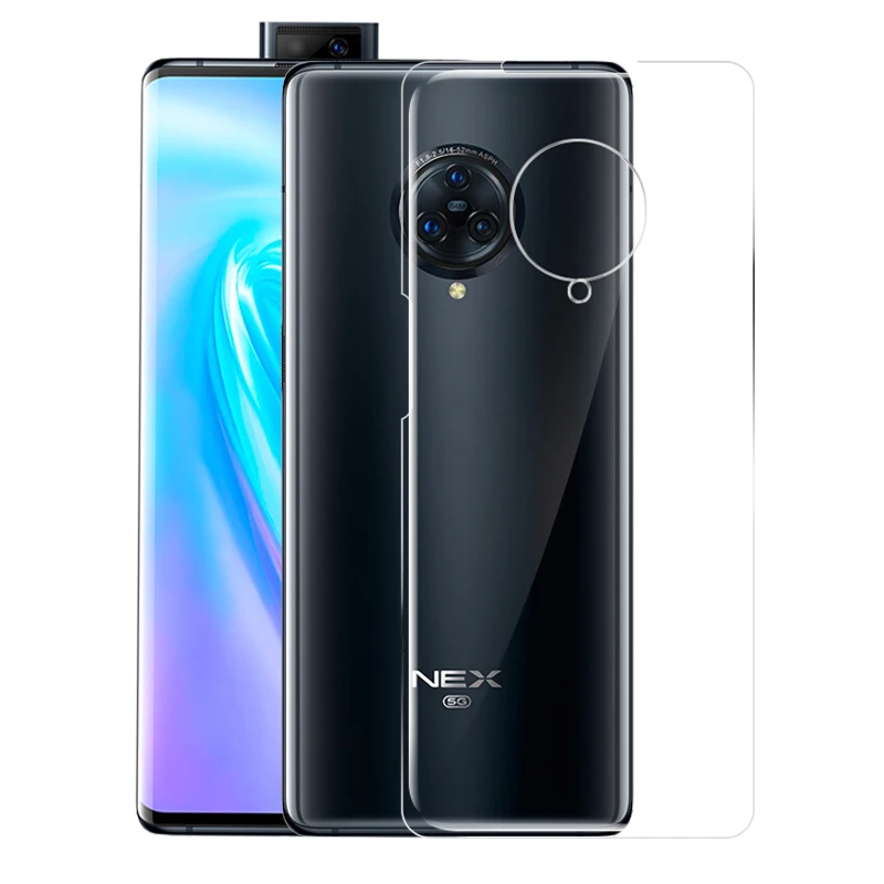 Мягкий силиконовый чехол из ТПУ для VIVO Nex 3 Y3 Y15 Y17 V17 Pro задняя прозрачная