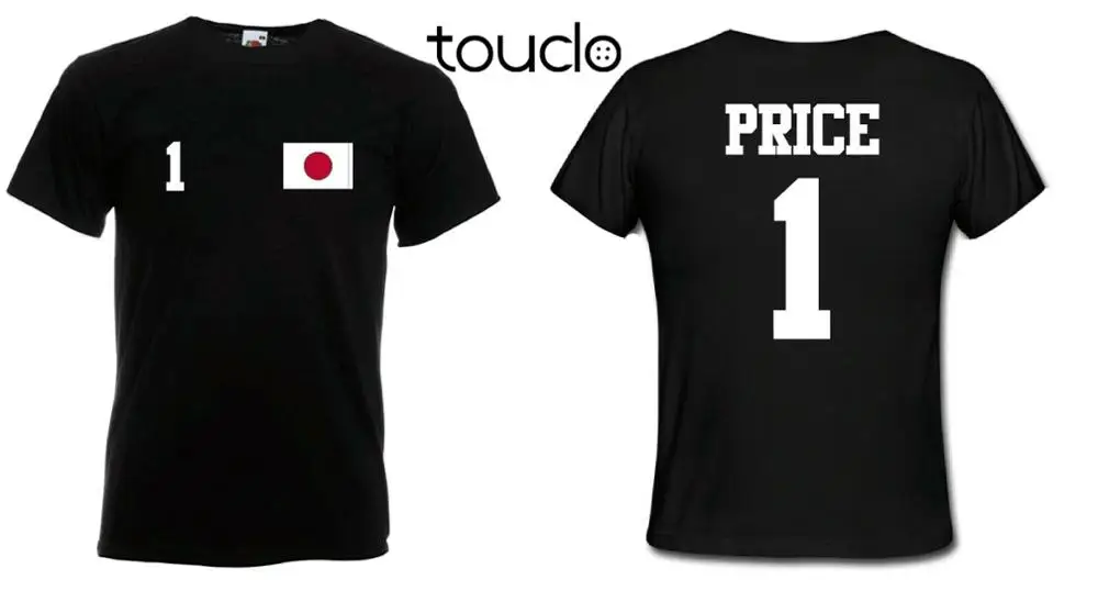 T-Shirt Japan National Holly E Benji Cartoons Hutton Price Tsubasa 80'S