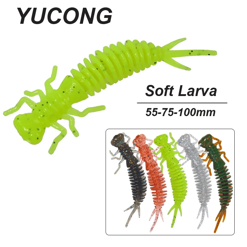 Bass Fishing Rubber Worms Rubber Jig Soft Fishing Lure Bass Lures