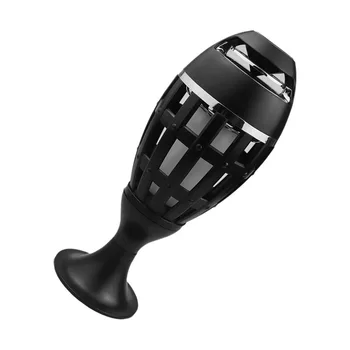

1 Pc Flame Speaker Outdoor Flickers Light Portable Flame Speaker Sound Box for Home