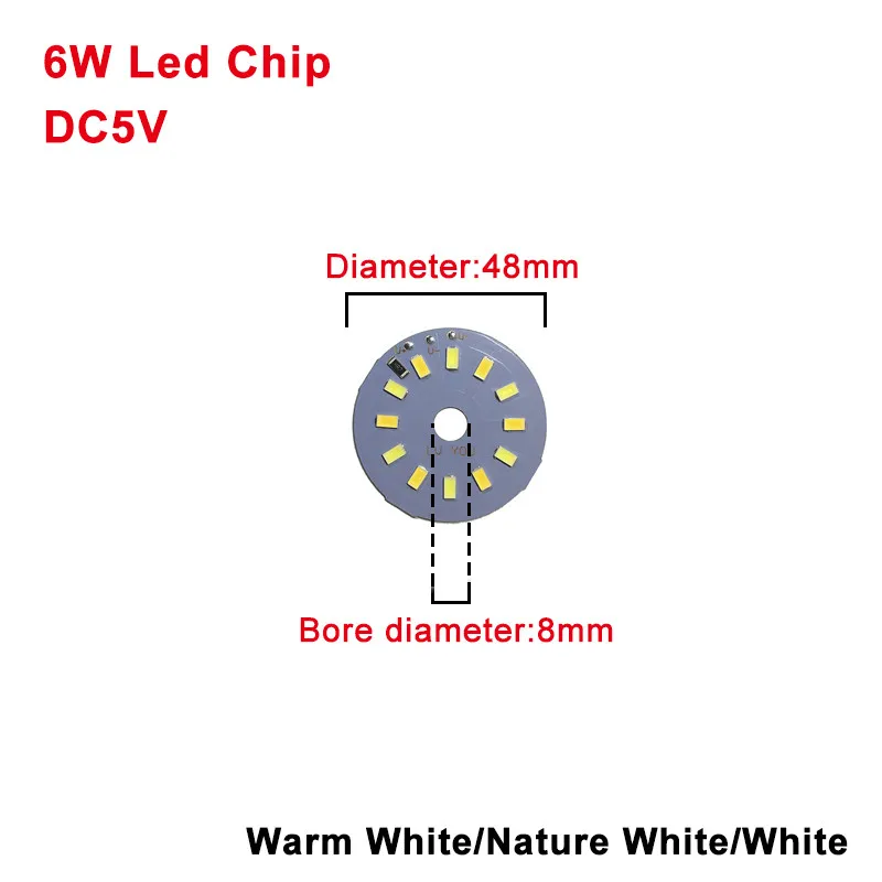 DC 5V Dimmable LED Chips SMD LED Lamp DIY Light Adjustable LED Bulb USB  Dimm F❤❤