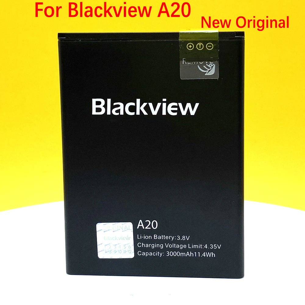 100% Новый оригинальный аккумулятор A 20 3000 мАч для телефона Blackview A20 Быстрая