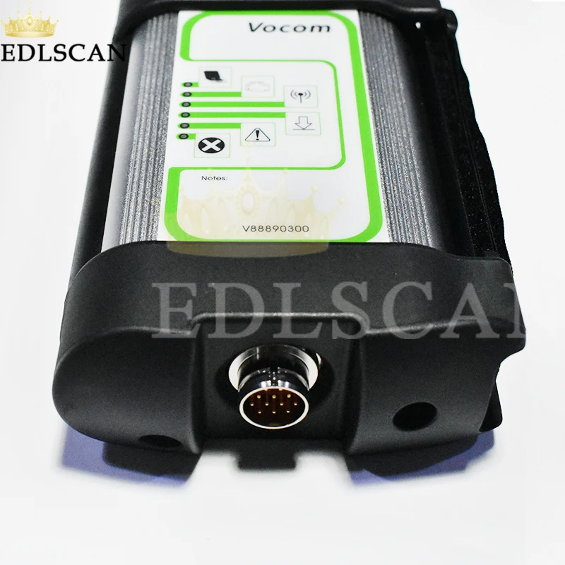 EDLSCAN PTT 2.7.4 с CF19 ноутбук для Volvo FM FH диагностический сканер для грузовиков Vocom 88890300