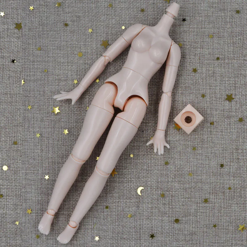 NBL Blyth кукла аксессуары для DIY пользовательские куклы Blyth, BJD купола тела и кожи головы лица без макияжа глаза с винтами Т-бар