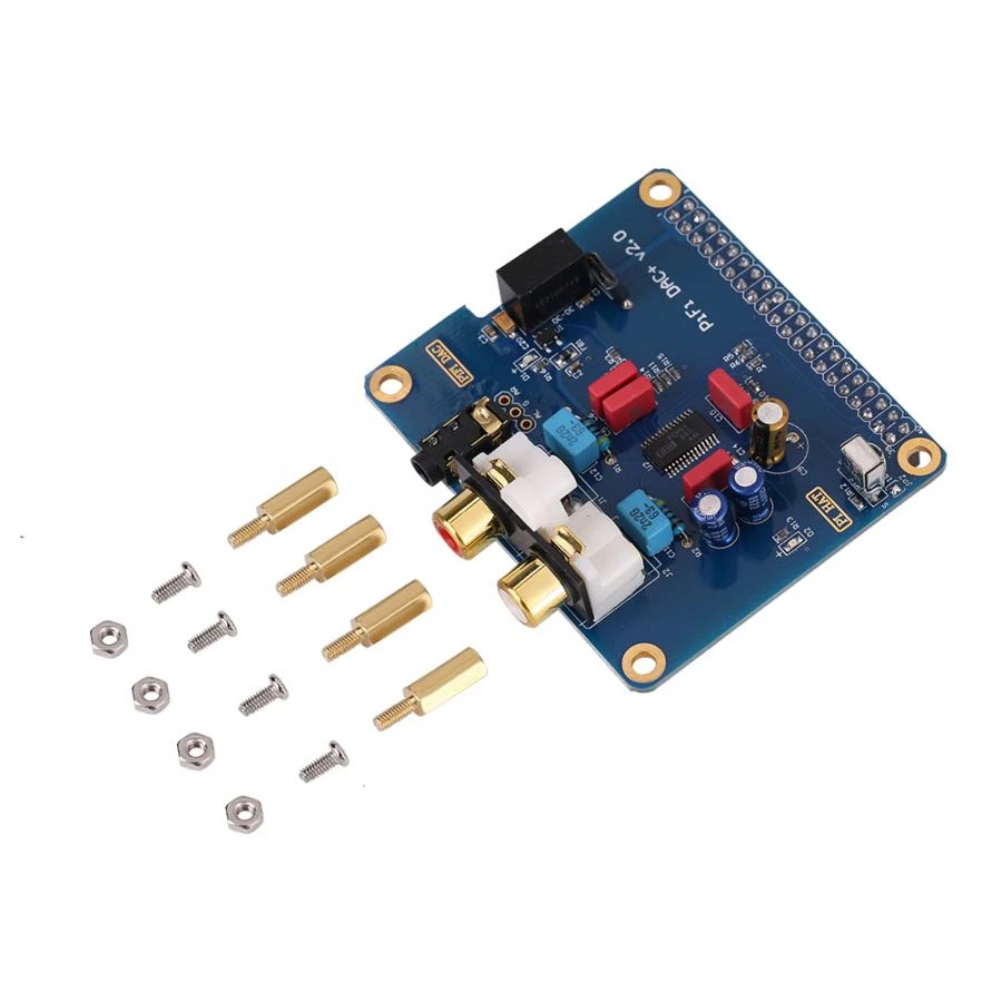 con est Pinboard de tarjeta de audio digital PiFi HIFI DAC con est Pinboard de tarjeta de audio digital PiFi HIFI DAC