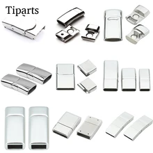 

Stainless Steel Magnetic Clasps Charms Connector Buckle For Diy Leather Bracelets Rope Jewelry Making Findings Accessories