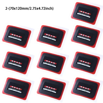 

Rectangle Rubber Tool Durable Accessories Easy Install Elastic Radial Tire Repair Patch Universal Tyre Car Motorcycle