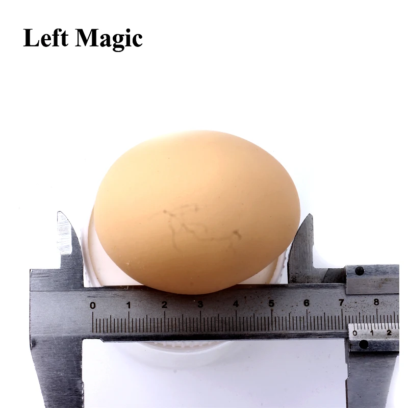 1 pcs ultra silicone simulation egg White egg to silk scarf magic tricks magic props Close Up Accessories G8076
