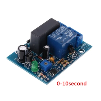 

AC 220V Adjustable Timer Delay Switch Turn On/Off Time Relay Module Adjustable Timing Turn Off Board
