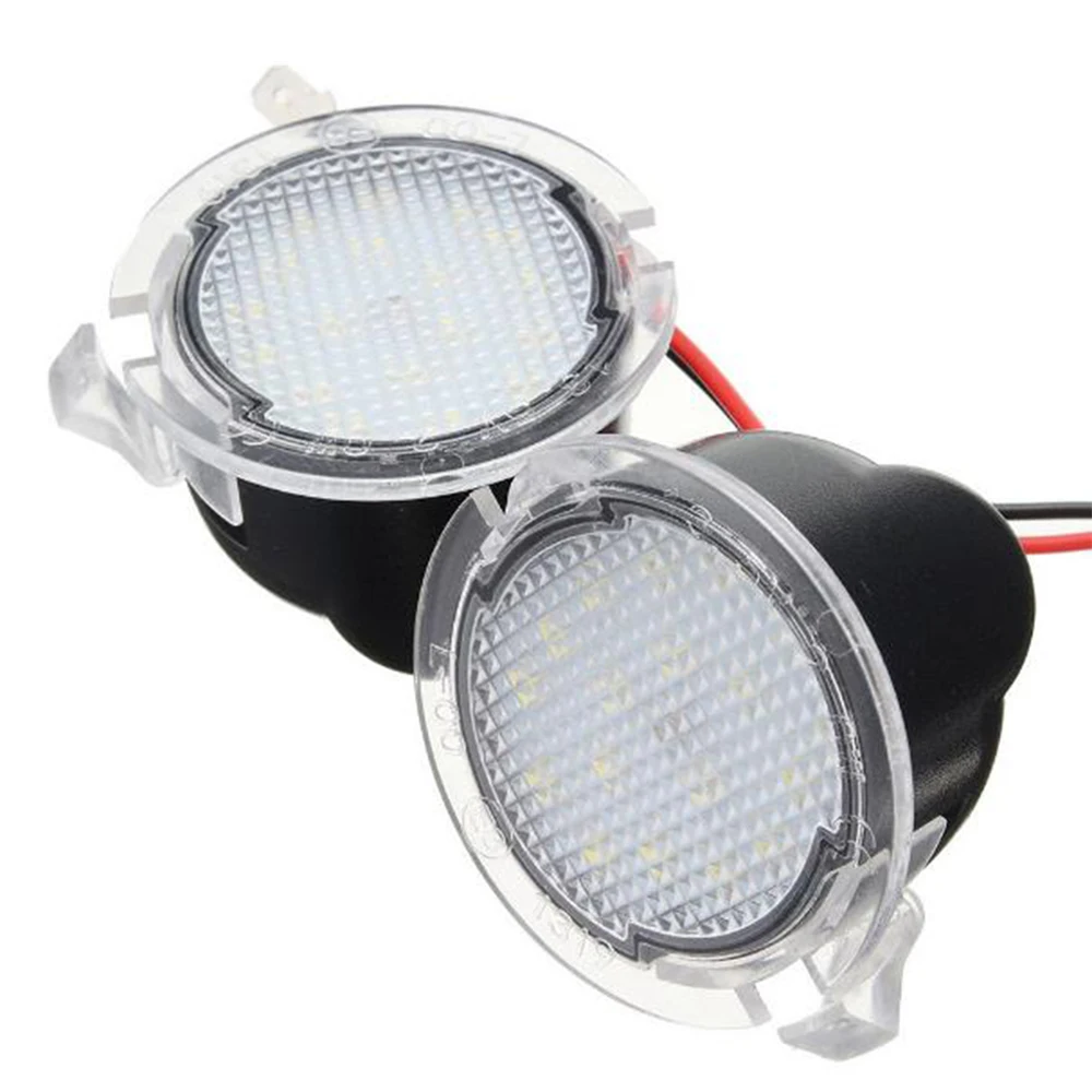 For Ford Edge Mondeo MK5 5 Fusion 2 Explorer Everest Mustang Car Rearview Mirror Plate Lights Lamp LED Lantern Auto Accessories |