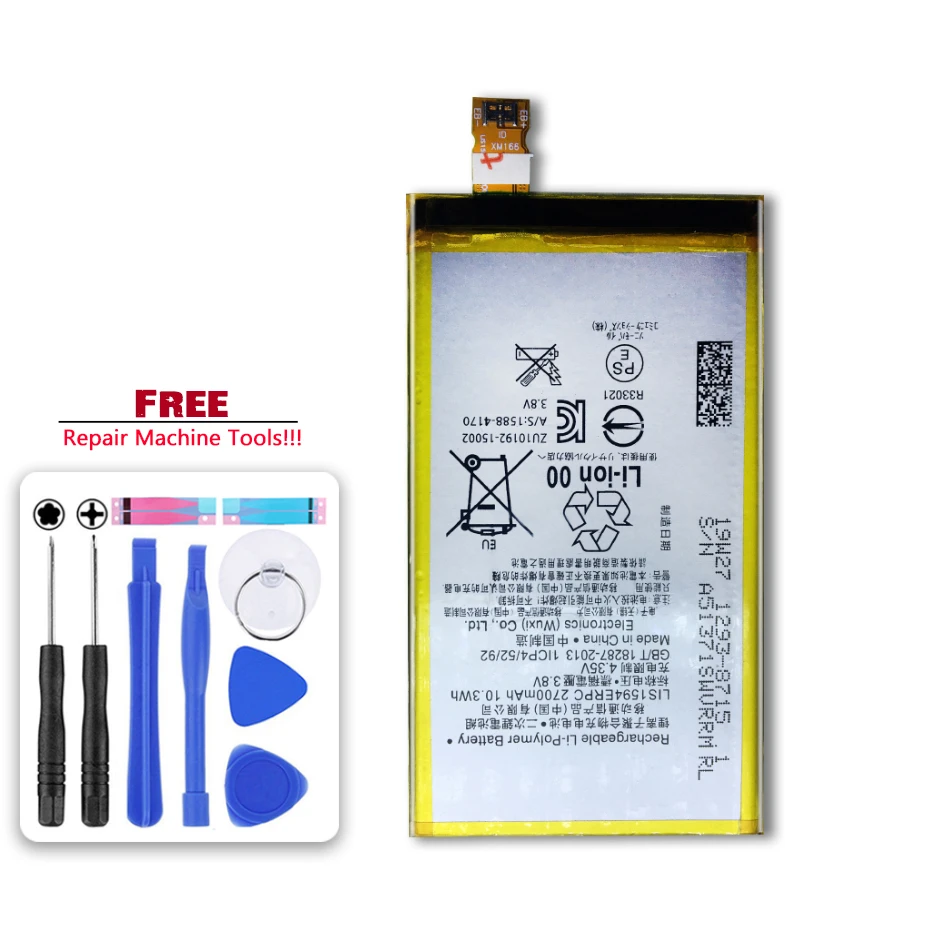 Replacement Battery For SONY Xperia Z5C Z5 mini E5823 z5 compact  LIS1594ERPC Genuine Phone Battery 2700mAh|Mobile Phone Batteries| -  AliExpress