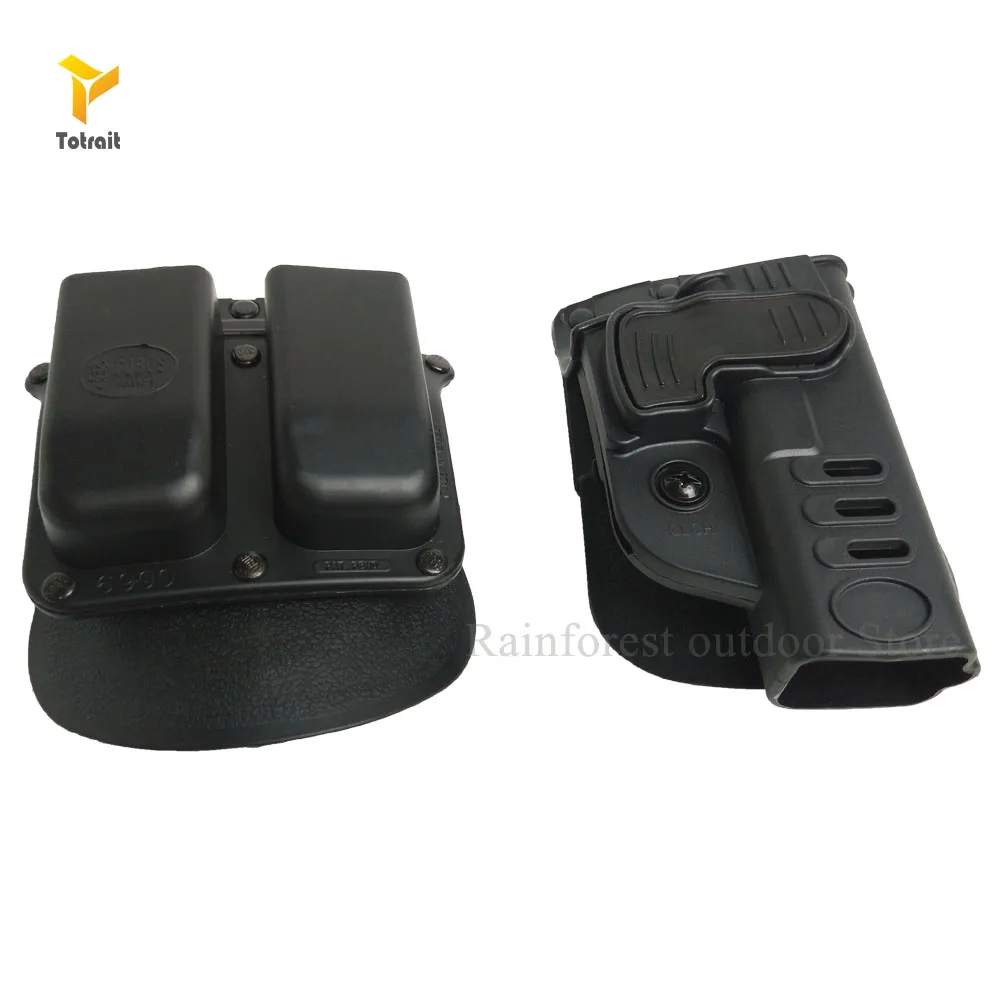 TOtrait охотничий правый ремень Перевозчик набор для GLOCK 17 25 26 27 28 31 32 33 43 пистолет Glock кобура подсумок Пистолет Чехол