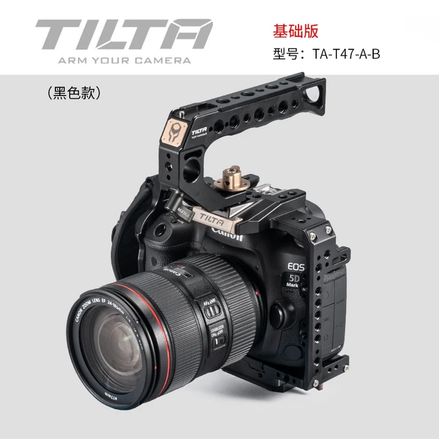 TILTA Black Cage for Canon 5D 5D Mark II 5D Mark III 5D Mark IV 7D 7D Mark  II cameras Top handle Record cable Cage Accessories - AliExpress