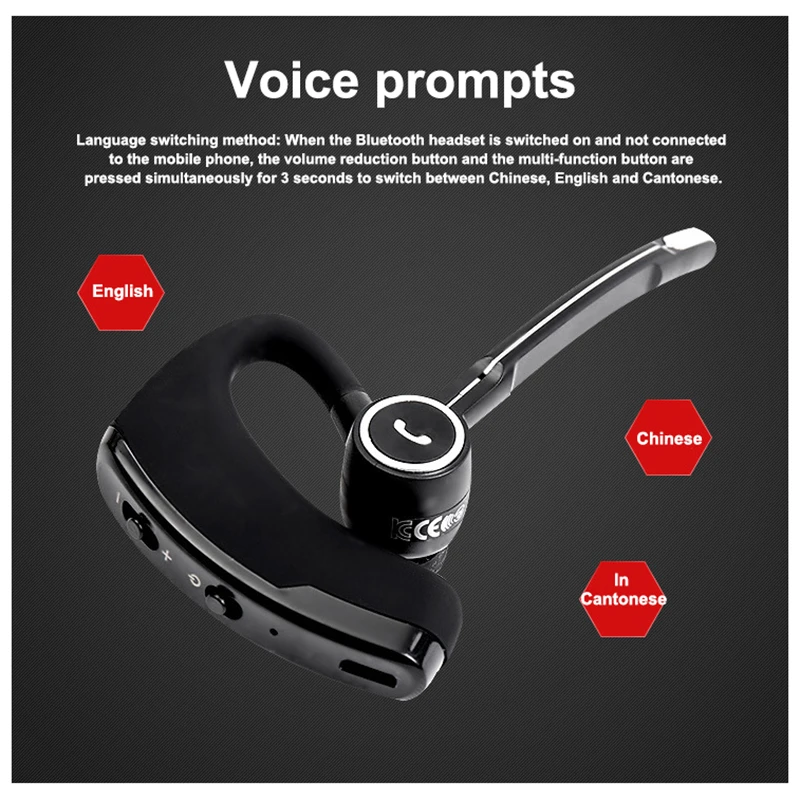voice activated bluetooth earpiece