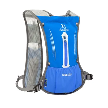 

Junletu Trail Running Backpack Waterproof Sports Running Vest Cycling Marathon Trail Run Fitness Accessories Blue