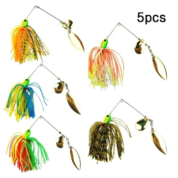 

Road Bait Tassel Beard Guy Alloy Composite Sequins Fishing Lures Old Fake Bait