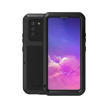 

Metal Armor Case For Samsung Galaxy S10 Lite Case 360 Shockproof Waterproof Gorilla Glass Metal Cover for Samsung S10 5G Shell