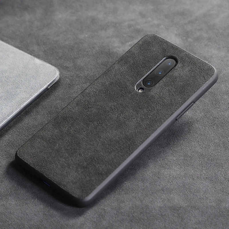 For Oneplus 7 pro Итальянский замшевый кожаный тканевый чехол для Oneplus 5 6 5T чехол s защитный чехол для телефона чехол для Oneplus 7 pro Fundas Capa - Цвет: For Oneplus 7 pro
