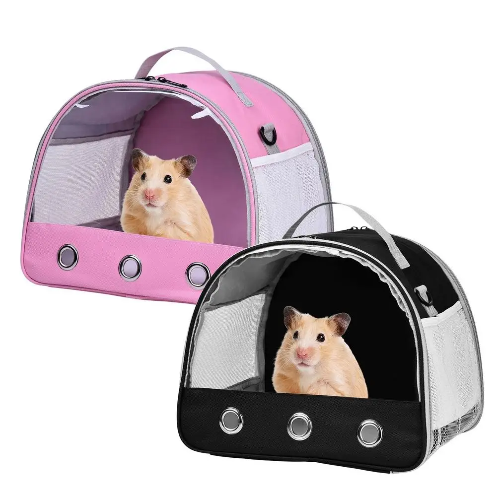 Sugar Glider Chinchilla Hamsters JUILE YUAN Pet Hamsters Carrier Bag Portable Travel Backpack Breathable Outgoing Bag bonding Pouch for Small Pets Hedgehog Guinea Pig and Squirrel 