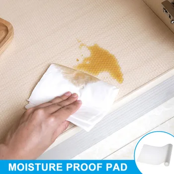 

1 Pcs Drawer Liner Cabinets Pad Mat Transparent Non-Slip Cabinets Pad For Wardrobe Cupboard Kitchen Moisture-proof Mat