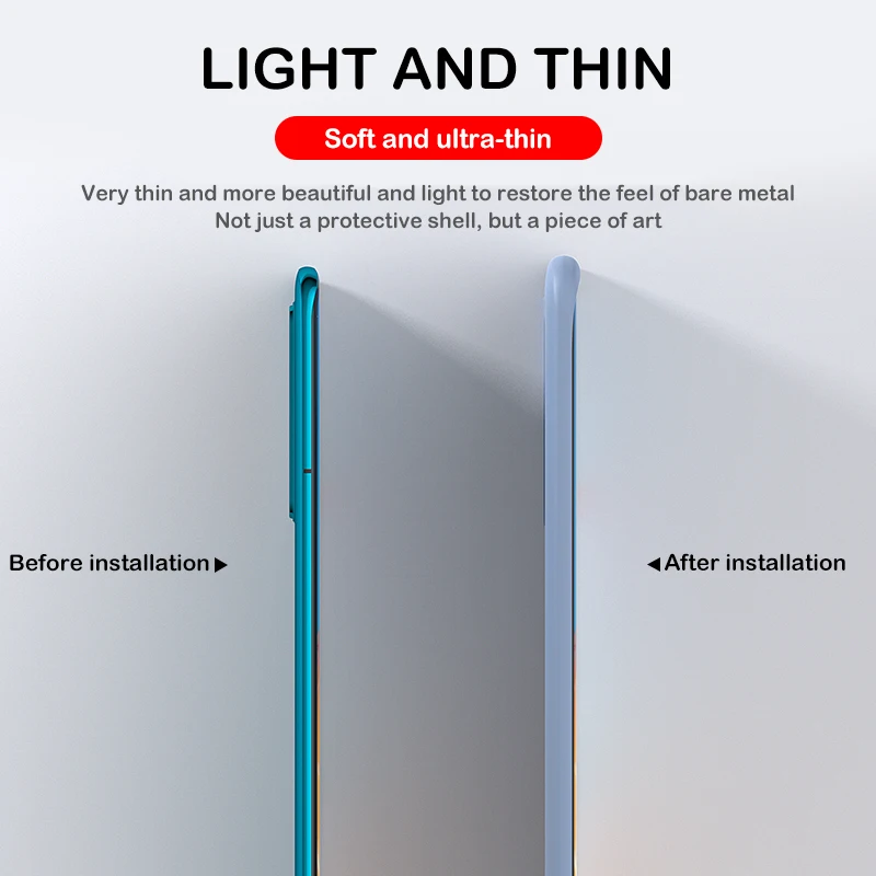 Жидкий силиконовый чехол на для Huawei хуавей P30 Lite с полной защитой P20 P Smart 2019 P40
