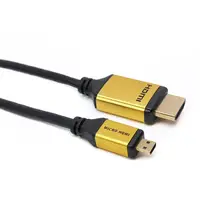 Позолоченный HDMI кабель 1,5 м Micro HDMI к HDMI кабель Позолоченный разъем для камера для планшета HDTV