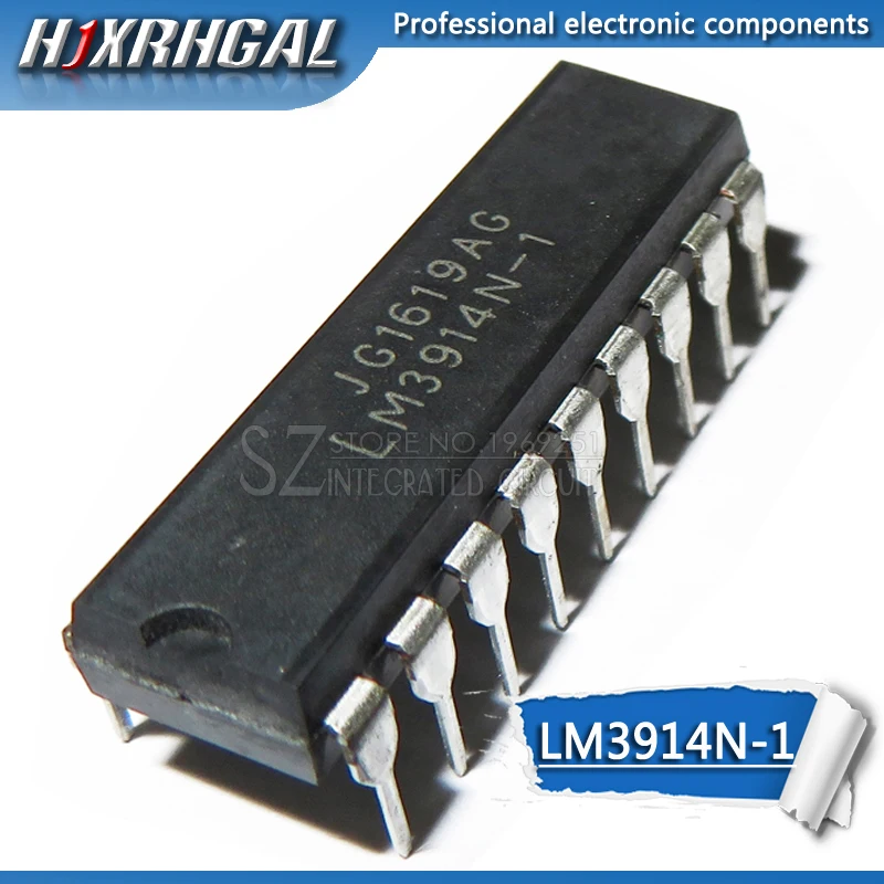 1 шт. LM3914N-1 LM3915N-1 DIP LM3914N LM3915N LM3916 Новый и оригинальный IC HJXRHGAL | Электронные