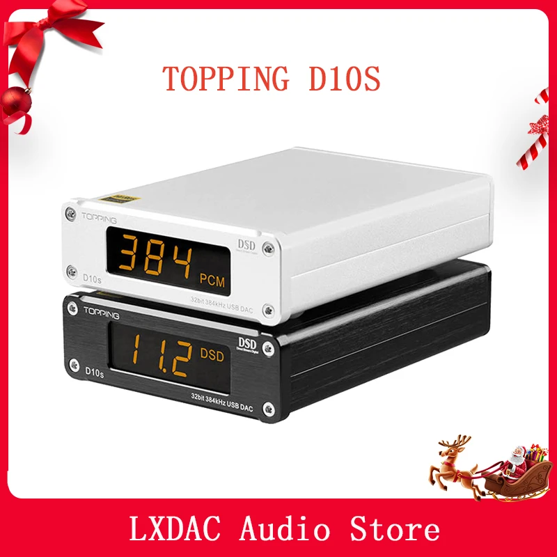TOPPING D10s MINI Digital USB DAC XMOS XU208