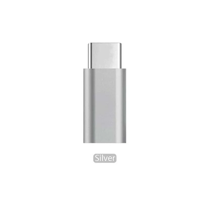 silver Тип C до 3,5 мм мини аудио адаптер USB C до 3,5 мм разъем для наушников Aux кабель конвертер для Xiaomi для huawei - Цвет: silver