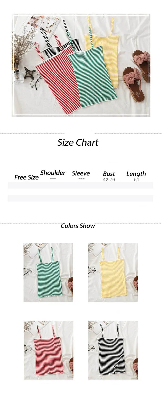 HELIAR полосатые спагетти Camis летний женский короткий топ жилет майки Короткие хлопковые трикотажные женские майки для женщин