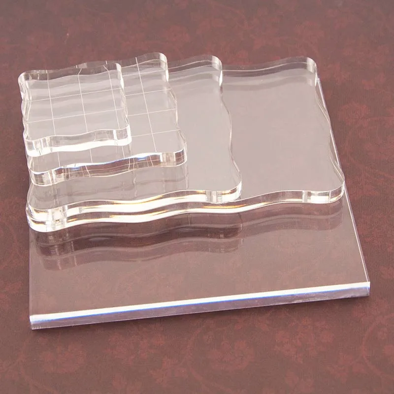 

Clear Stamp Acrylic Stamp Handle Photo Album Decor Essential Stamping Tools for Craft Dies Scrapbooking DIY Crafts Stamps Making