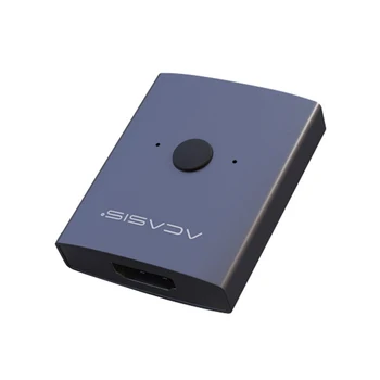 

Video DVD HDTV Manual 1080P Bi Direction 1x2 Input Output 4K HD Hub Splitter Laptop Plug And Play HDMI Switch Home Office