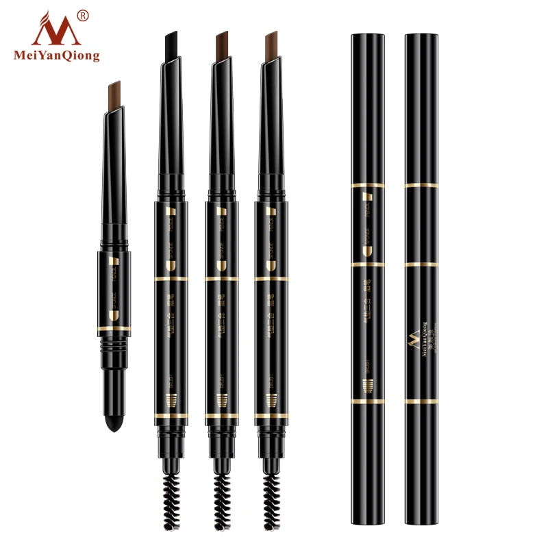 3 в 1 карандаш для бровей с кисточкой|liner rail|pencil extenderpencil line |