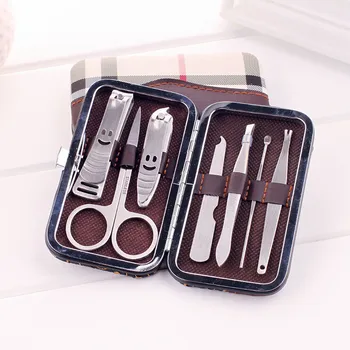 

Beauty Nail Tool Set New Manicure Nail Clippers Pedicure Set Portable Travel Hygiene Kit Stainless Steel Nail Cutter Tool Set