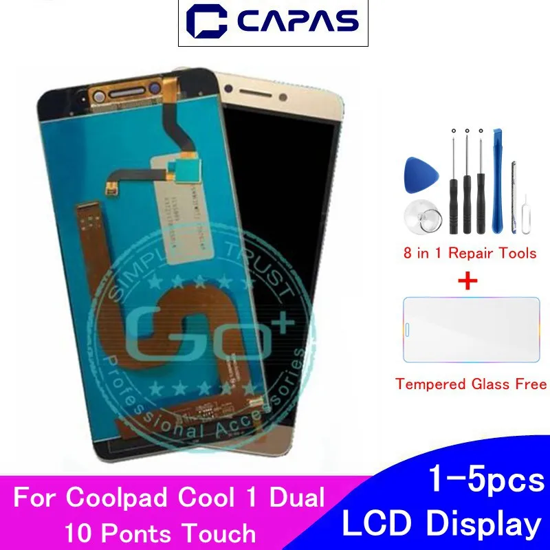 Оригинальный Для Coolpad Cool 1 двойной ЖК-дисплей 10 сенсорный экран для C106 R116 C103