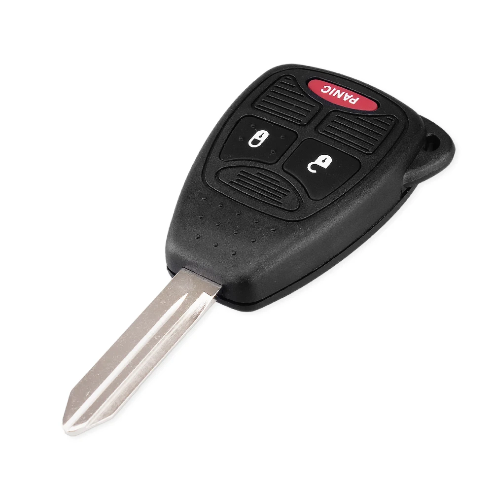 KEYYOU пульт дистанционного управления 3 кнопки автомобильный Корпус ключа для Chrysler Sebring Durango Dakota caliber зарядное устройство Мститель ram Nitro Magnum Для Jeep Dodge - Количество кнопок: 4 Buttons