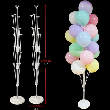 

13/19 Tube Balloon Stand Birthday Balloons Arch Stick Holder Wedding Decor Baloon Globos Birthday Party Decorations Kids Ballon