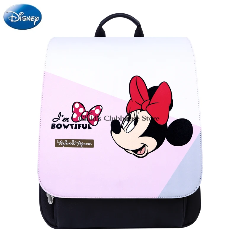 Disney Mommy Bag Fashionable Multifunctional Large Capacity Maternal and Baby Backpack Mother's Outing | Мать и ребенок