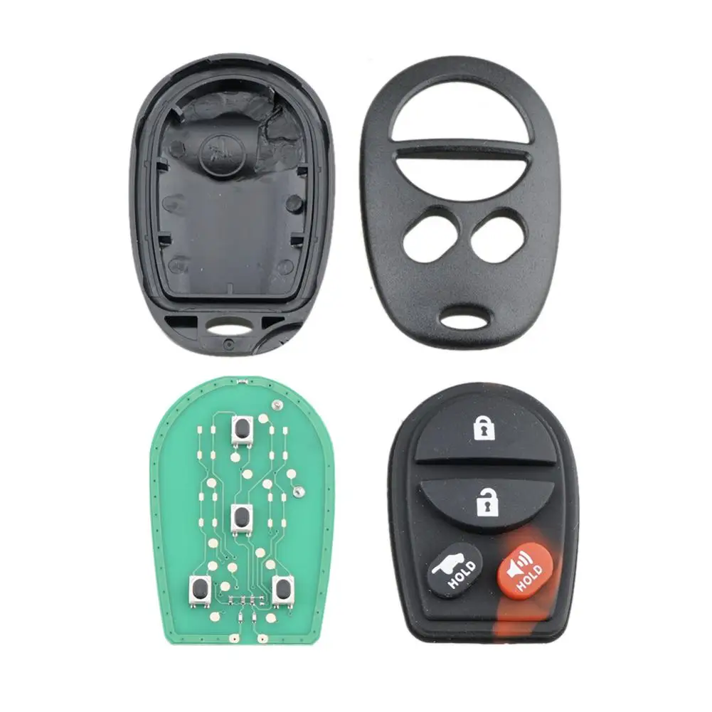 4 Buttons Remote Control Car Key For Toyota Highlander Sequoia Avalon GQ43VT20T 315Mhz Original Car Remote Controls